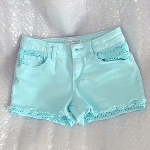 Girls light blue short